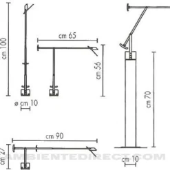 Artemide Tizio Terra 35 Stehleuchte| Stehleuchten