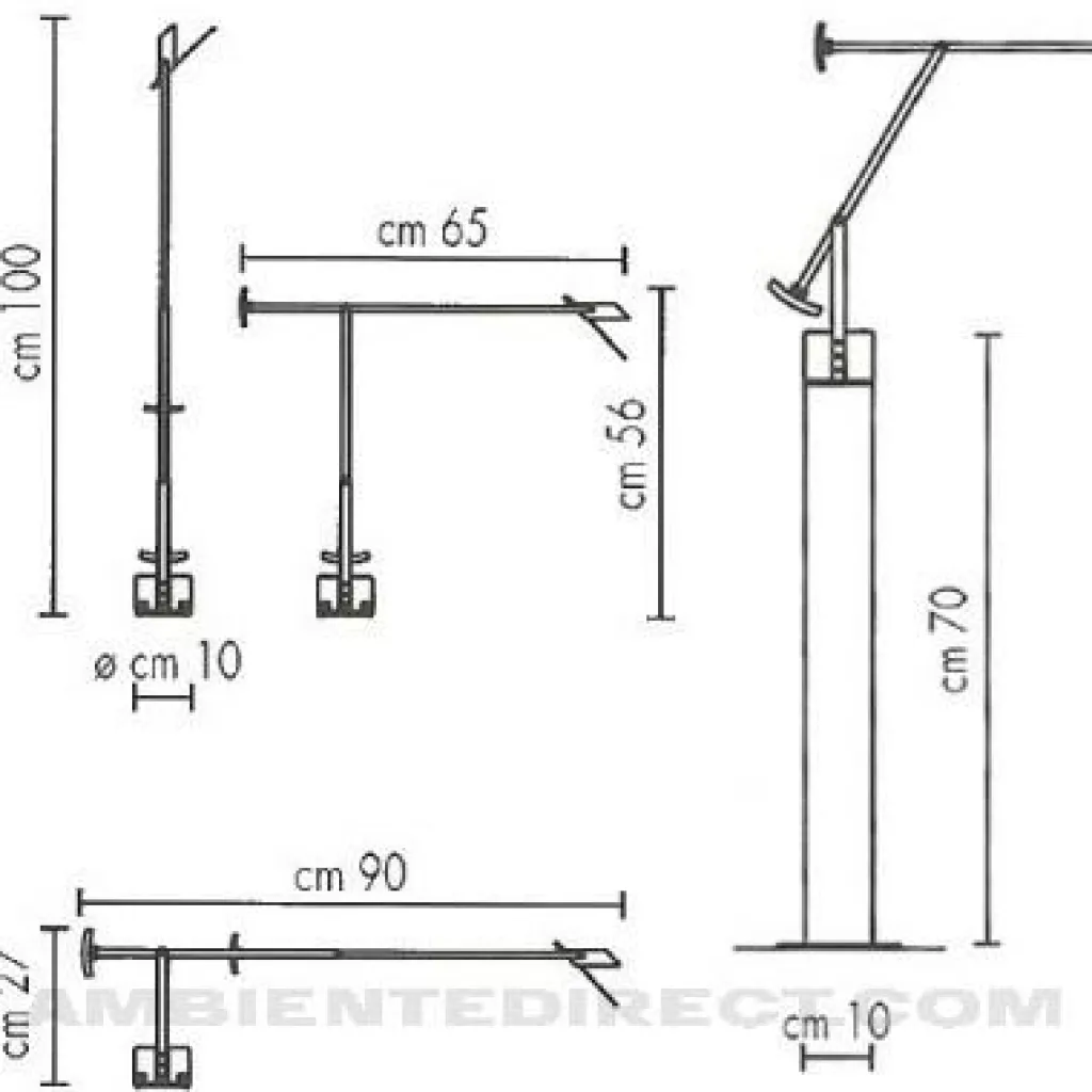 Artemide Tizio Terra 35 Stehleuchte| Stehleuchten