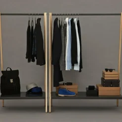 Normann Copenhagen Toj Kleiderständer 160 x 74 x 59,5| Garderoben