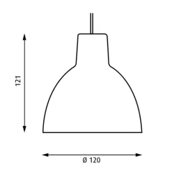 Pendelleuchten^Louis Poulsen Toldbod 120 Pendelleuchte