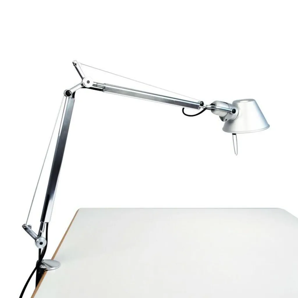 Artemide Tolomeo Mini Tischleuchte mit Tischklemme| Schreibtischleuchten