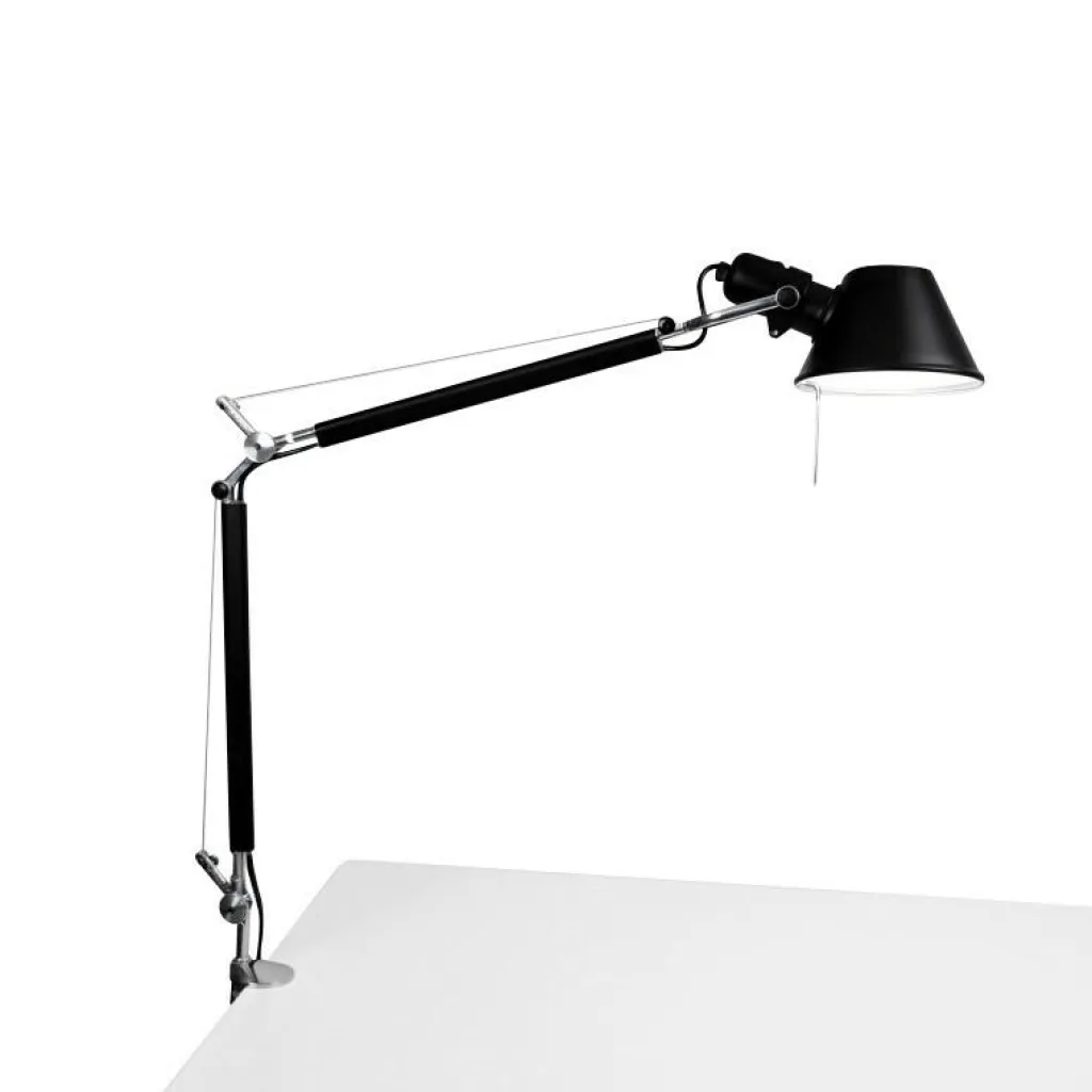 Artemide Tolomeo Mini Tischleuchte mit Tischklemme| Schreibtischleuchten