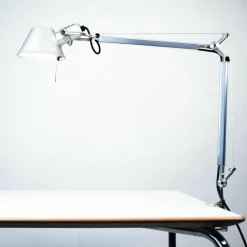 Artemide Tolomeo Mini Tischleuchte mit Tischklemme| Schreibtischleuchten
