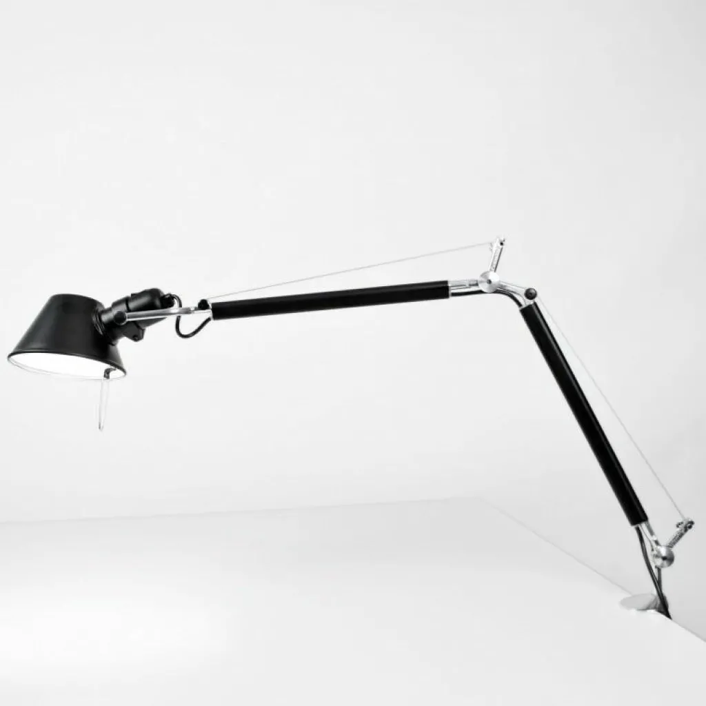 Artemide Tolomeo Mini Tischleuchte mit Tischklemme| Schreibtischleuchten