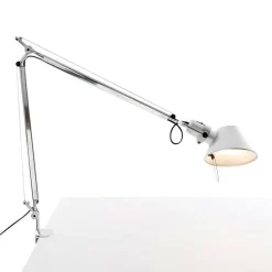 Artemide Tolomeo Tavolo Pure Integralis LED Schreibtischleuchte mit Tischklemme| Schreibtischleuchten