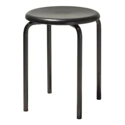 Richard Lampert Tom Hocker Sitzfläche Eiche schwarz| Hocker