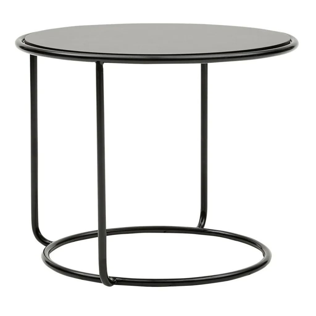 Poufs^Softline Tom Hocker/Pouf mit Beistelltisch