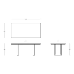 Gartentische^Zeus Tommaso Outdoor Gartentisch
