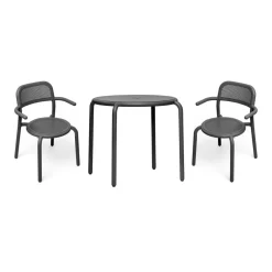 Fatboy Toní Bistrotisch + Gartenarmlehnstuhl| Gartenstühle|Gartentische