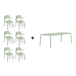 Fatboy Toní Gartentisch + Gartenarmlehnstuhl| Gartenstühle|Gartentische