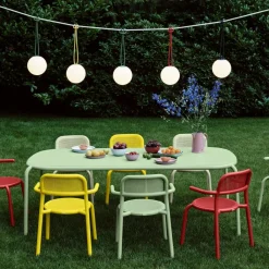 Fatboy Toní Gartentisch + Gartenarmlehnstuhl| Gartenstühle|Gartentische