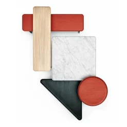 Cassina Torei Beistelltisch rechteckig| Beistelltische|Tische