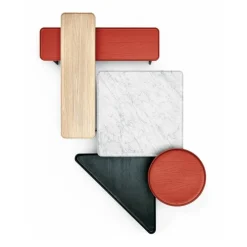 Tische^Cassina Torei Beistelltisch viereckig