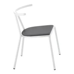 Stühle^B-Line Toro Stuhl Sitzfläche Platinum Flukso