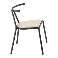 Stühle^B-Line Toro Stuhl Sitzfläche Platinum Flukso