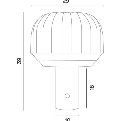 Northern Tradition Tischleuchte| Tischleuchten|Nachttischleuchten