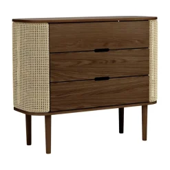 Umage Treasures Kommode Eiche dunkel Wiener Geflecht| Kommoden