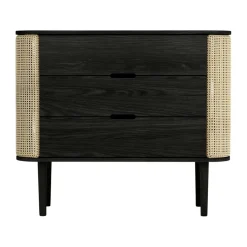 Kommoden^Umage Treasures Kommode Eiche schwarz Wiener Geflecht