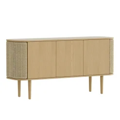Umage Treasures Sideboard mit 3 Türen Wiener Geflecht| Sideboards|Sideboards