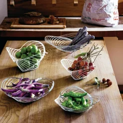 Körbe & Taschen^Alessi Trinity Korbschale Ø26cm