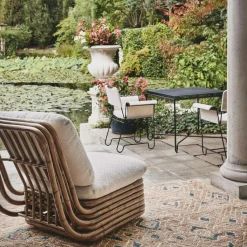 Stühle^Gubi Tropique Outdoor Armlehnstuhl Gestell schwarz