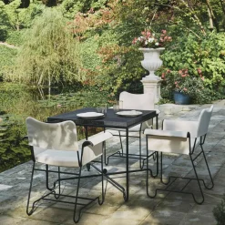 Stühle^Gubi Tropique Outdoor Armlehnstuhl Gestell schwarz