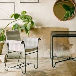 Stühle^Gubi Tropique Outdoor Armlehnstuhl Gestell schwarz