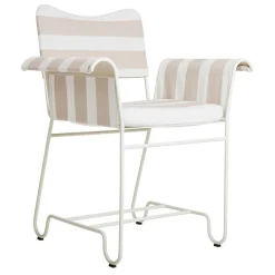 Gubi Tropique Outdoor Armlehnstuhl Gestell weiß| Stühle