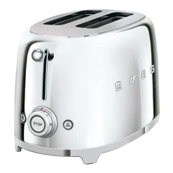 Küchengeräte^Smeg TSF01 2-Scheiben Toaster Metallic