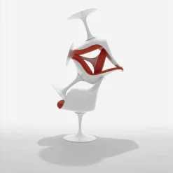 Hocker^Knoll International Tulip Eero Saarinen Hocker