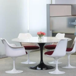 Stühle^Knoll International Tulip Eero Saarinen Stuhl drehbar