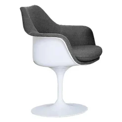 Knoll International Tulip Saarinen Armlehnstuhl vollgepolstert drehbar| Stühle