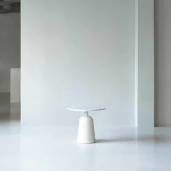 Normann Copenhagen Turn Beistelltisch Marmor höhenverstellbar| Beistelltische