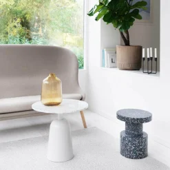 Tische^Normann Copenhagen Turn Beistelltisch Marmor höhenverstellbar