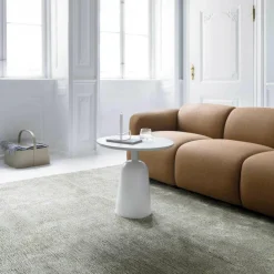 Tische^Normann Copenhagen Turn Beistelltisch Marmor höhenverstellbar