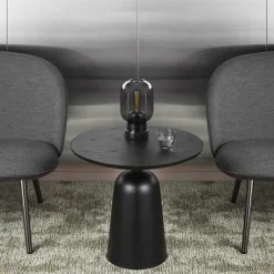 Tische^Normann Copenhagen Turn Beistelltisch Marmor höhenverstellbar