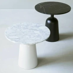 Tische^Normann Copenhagen Turn Beistelltisch Marmor höhenverstellbar