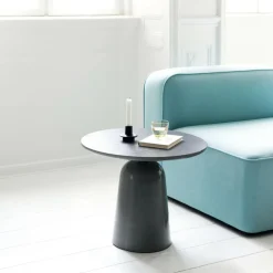 Tische^Normann Copenhagen Turn Beistelltisch Marmor höhenverstellbar
