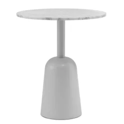Tische^Normann Copenhagen Turn Beistelltisch Marmor höhenverstellbar