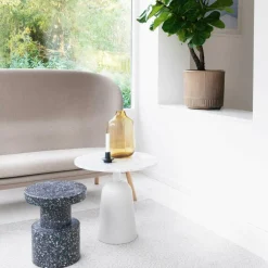 Tische^Normann Copenhagen Turn Beistelltisch Marmor höhenverstellbar