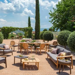 Emu Twins Gartenarmlehnstuhl Teak| Gartenstühle