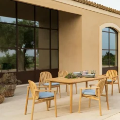 Emu Twins Gartenarmlehnstuhl Teak| Gartenstühle