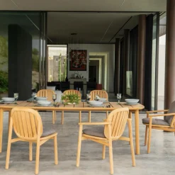 Emu Twins Gartenarmlehnstuhl Teak| Gartenstühle