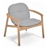 Emu Twins Gartenloungestuhl Teak mit Sitz-/Rückenkissen| Outdoor-Sofas & Sessel