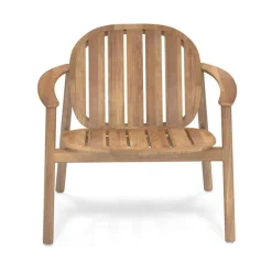 Emu Twins Gartenloungestuhl Teak mit Sitz-/Rückenkissen| Outdoor-Sofas & Sessel