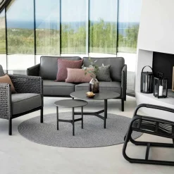 Cane-Line Twist Garten-Beistelltisch Ø 45cm| Beistelltische