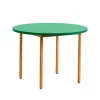 Tische|Esstische^HAY Two-Colour Esstisch Gestell Ocker Ø105cm
