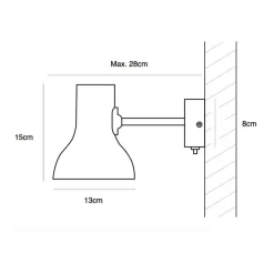 Anglepoise Type 75 Mini Wandleuchte| Wandleuchten