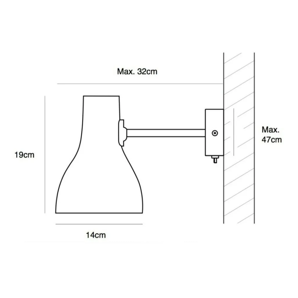 Wandleuchten^Anglepoise Type 75 Wandleuchte
