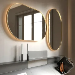 FROST Unu 4145 Wandspiegel mit Rahmen 60x100cm| Spiegel|Spiegel